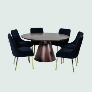 COMEDOR - MESA TOMASSO + SILLA ANIA