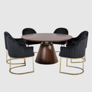 MESA DE COMEDOR TOMASSO + SILLA RONDA